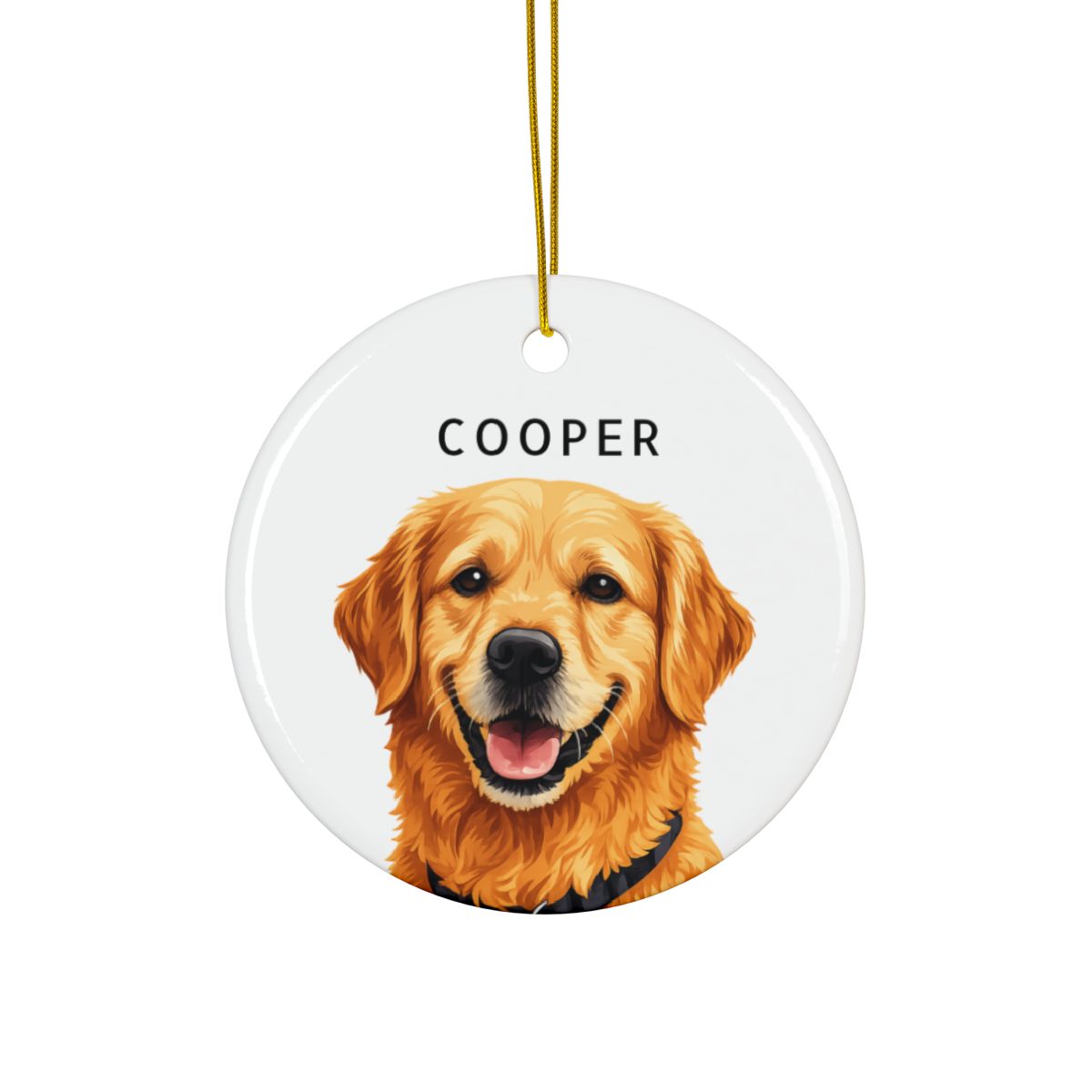 Custom Pet Portrait Ornament