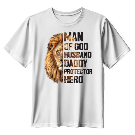 Man Of God Unisex T-Shirt - Perfect Gift for Faith and Comfort