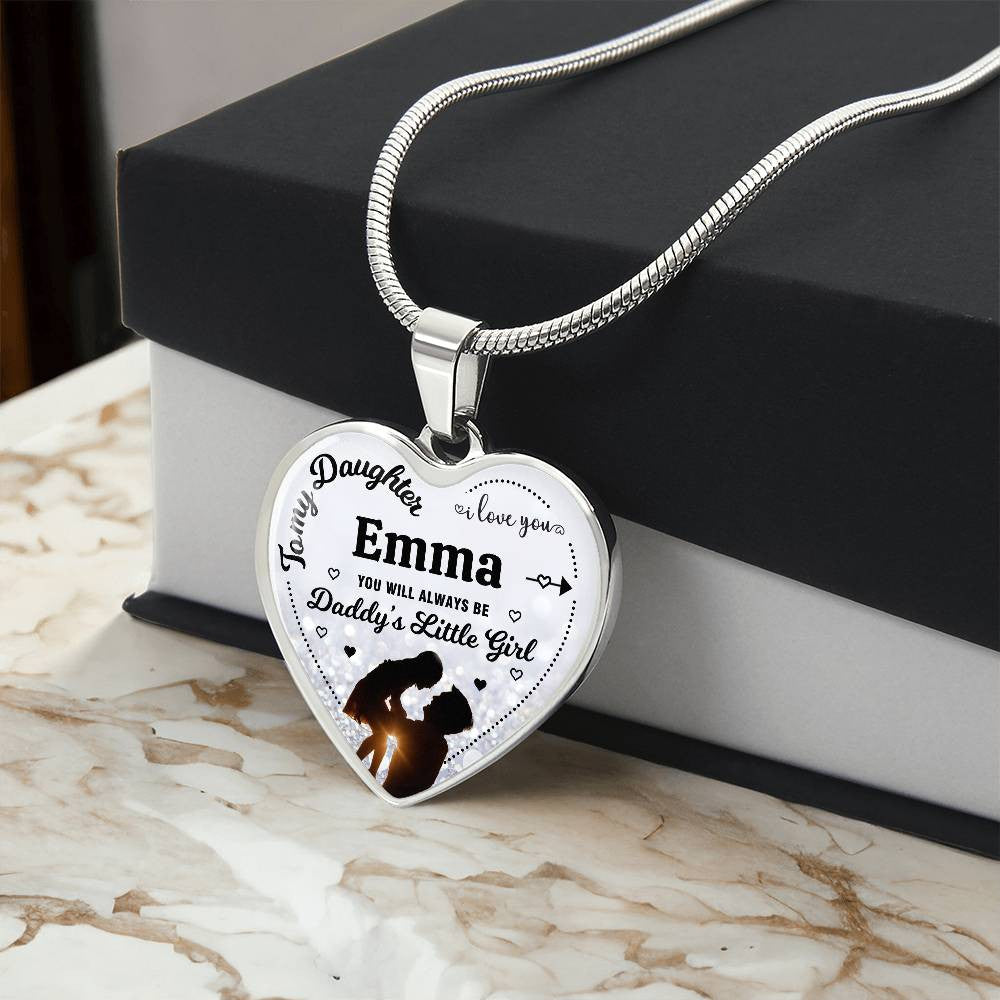Personalized Daddy's Little Girl Necklace