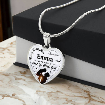 Personalized Daddy's Little Girl Necklace