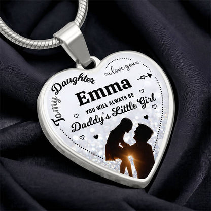 Personalized Daddy's Little Girl Necklace