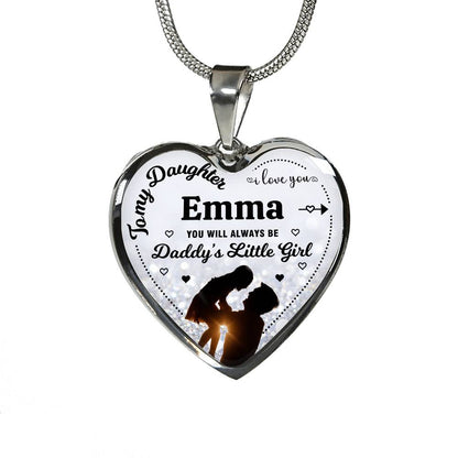 Personalized Daddy's Little Girl Necklace