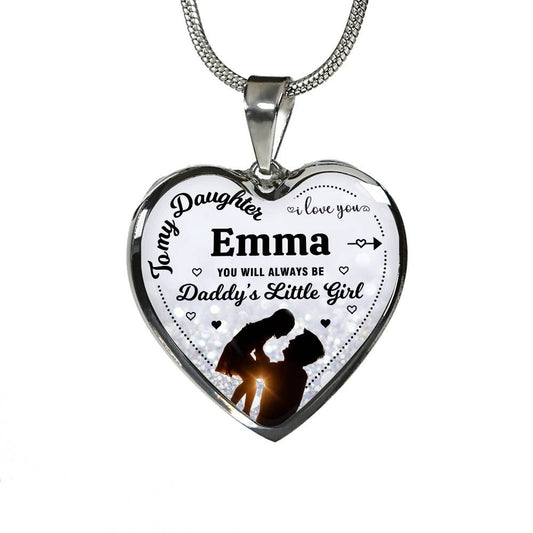 Personalized Daddy's Little Girl Necklace