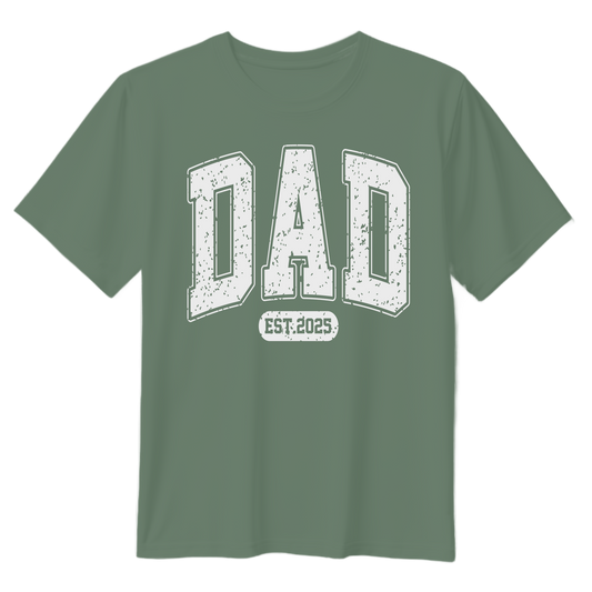 Dad Est 2025 Unisex T-Shirt - Perfect Father's Day Gift