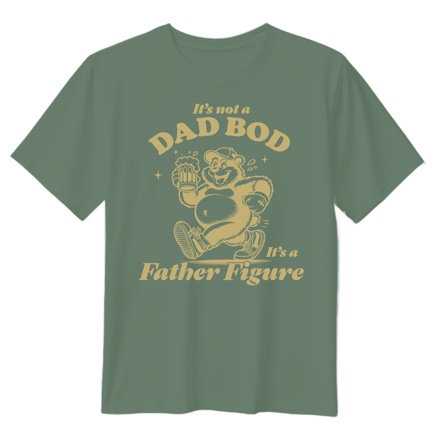 It's Not A Dad Bod T-Shirt - Perfect Gift for Dads