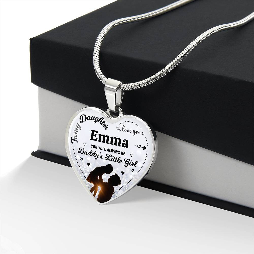 Personalized Daddy's Little Girl Necklace