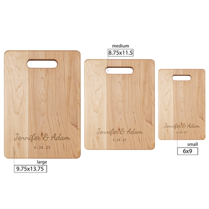 Personalized Cutting Board