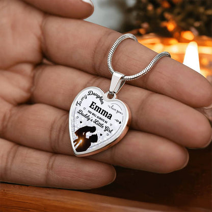 Personalized Daddy's Little Girl Necklace
