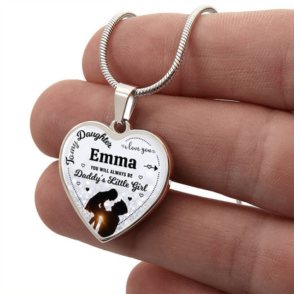 Personalized Daddy's Little Girl Necklace