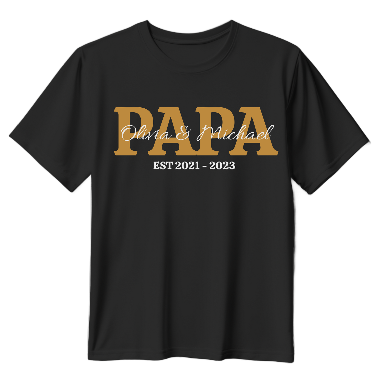 Customizable Papa T-Shirt - Perfect Gift for Dads