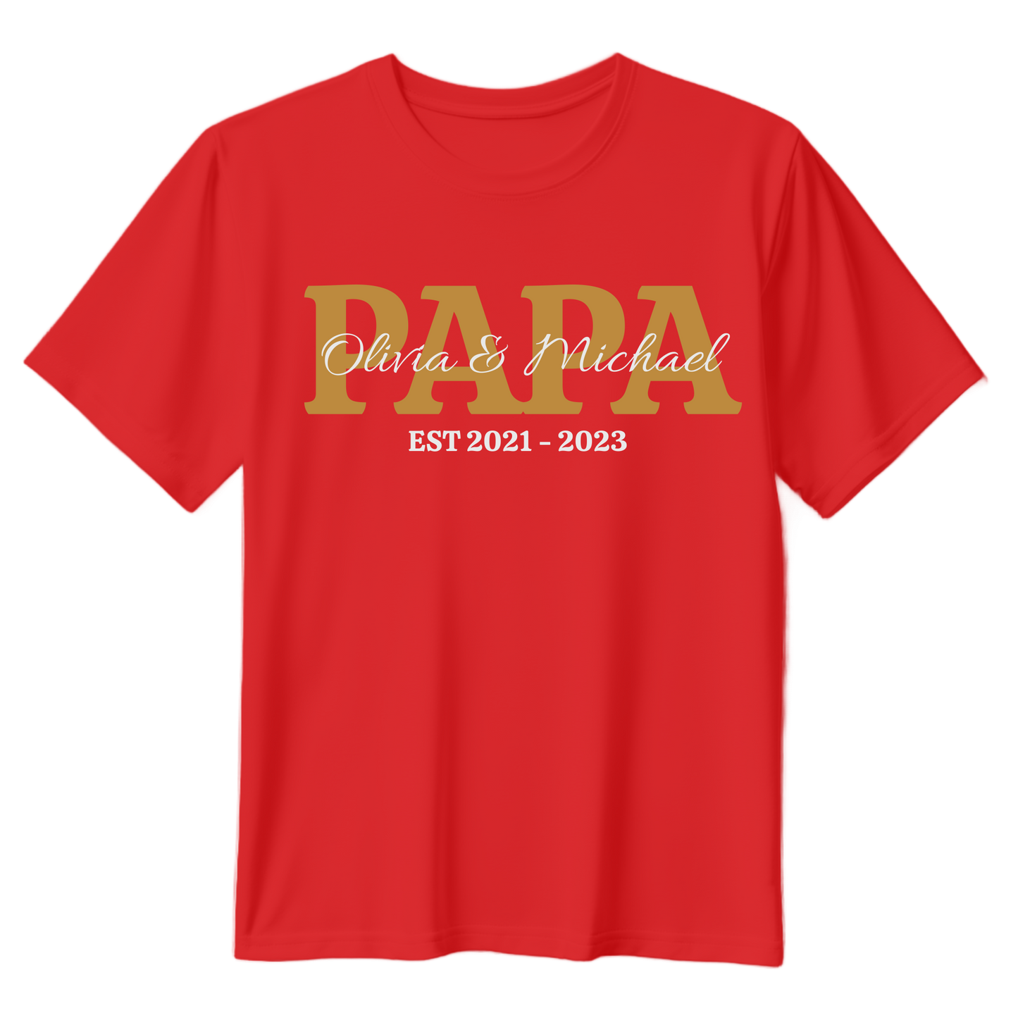 Customizable Papa T-Shirt - Perfect Gift for Dads