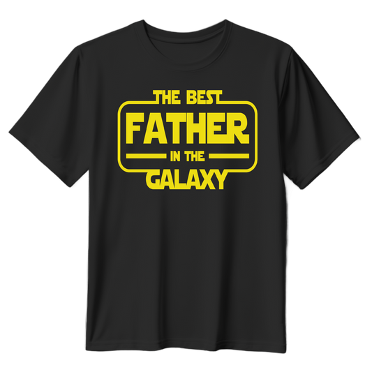 The Best Father In The Galaxy T-Shirt - Perfect Gift for Dad
