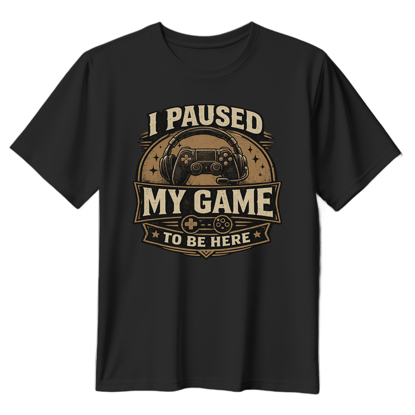 I Paused My Game To Be Here Funny Gamer Dad T-Shirt – Father’s Day Gift