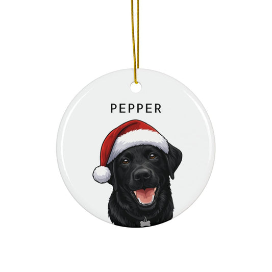 Custom Santa Pet Ornament