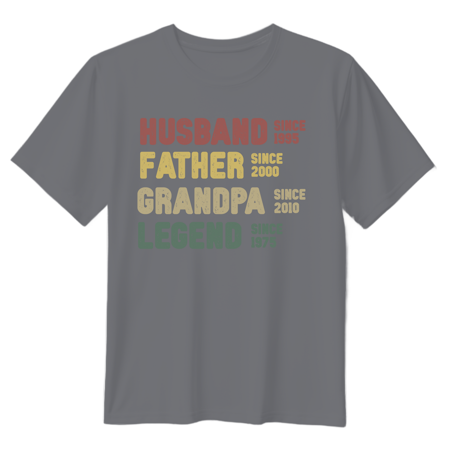 Legendary Husband Father Grandpa T-Shirt - Perfect Gift for Dads and Grandpas