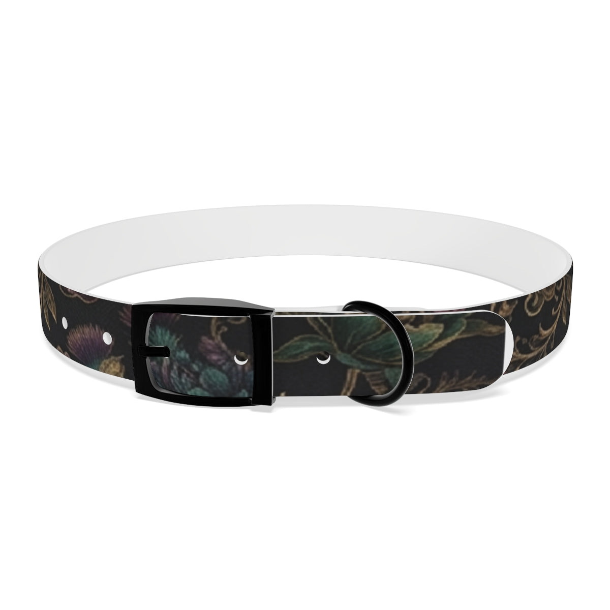 Personalized Botanical Dog Collar
