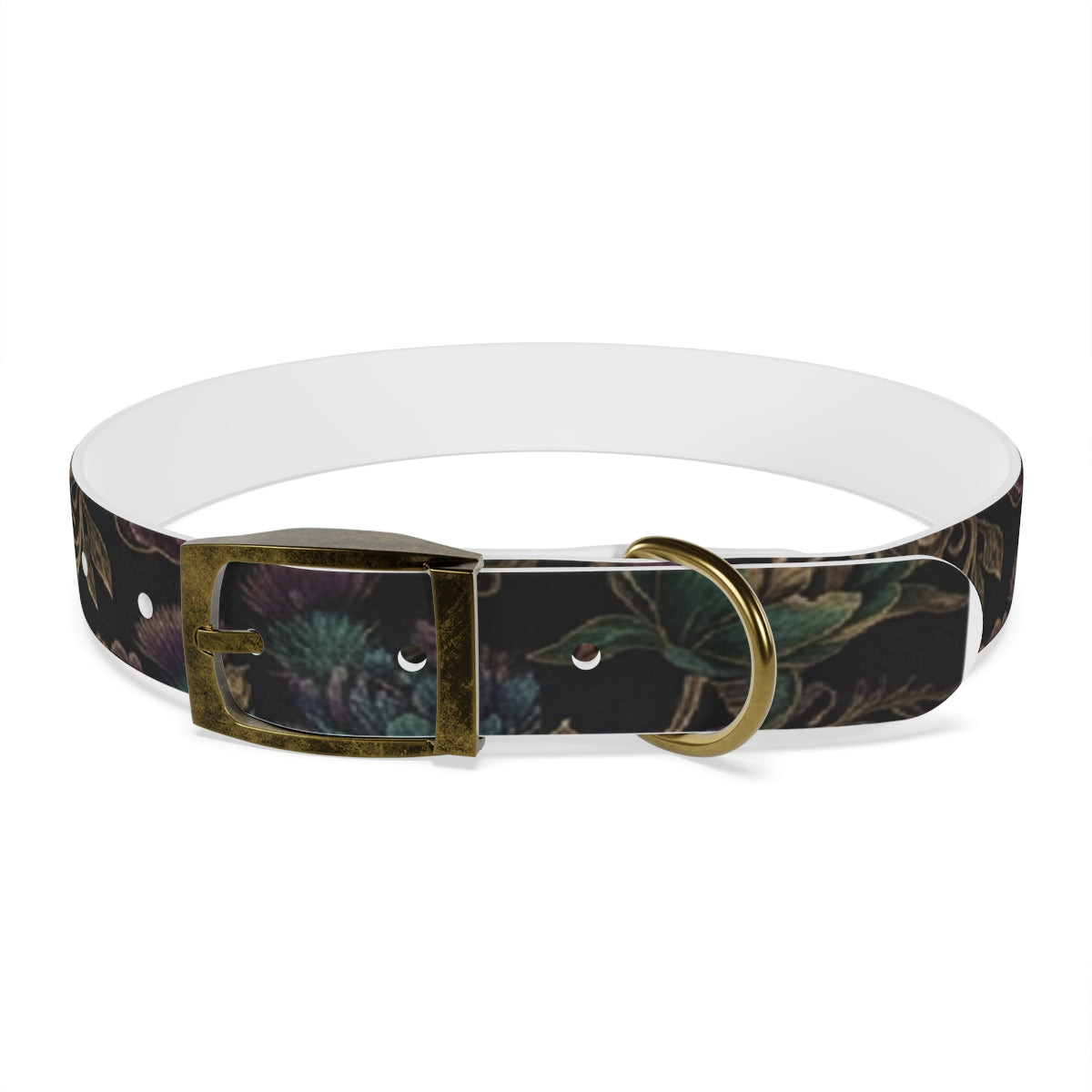 Personalized Botanical Dog Collar