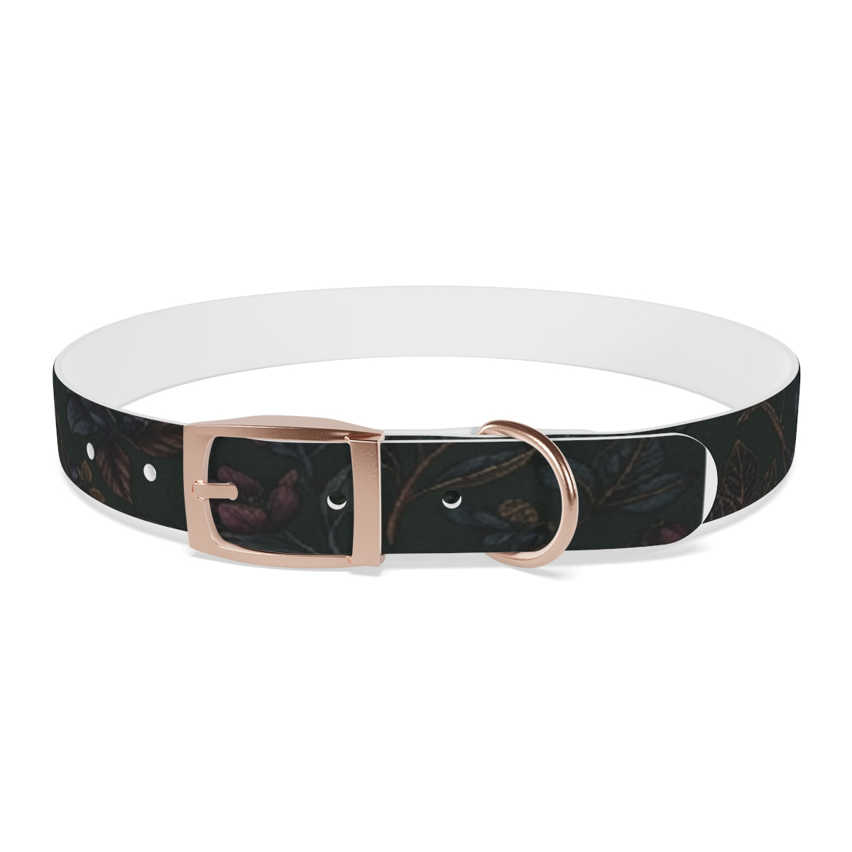 Personalized Botanical Dog Collar