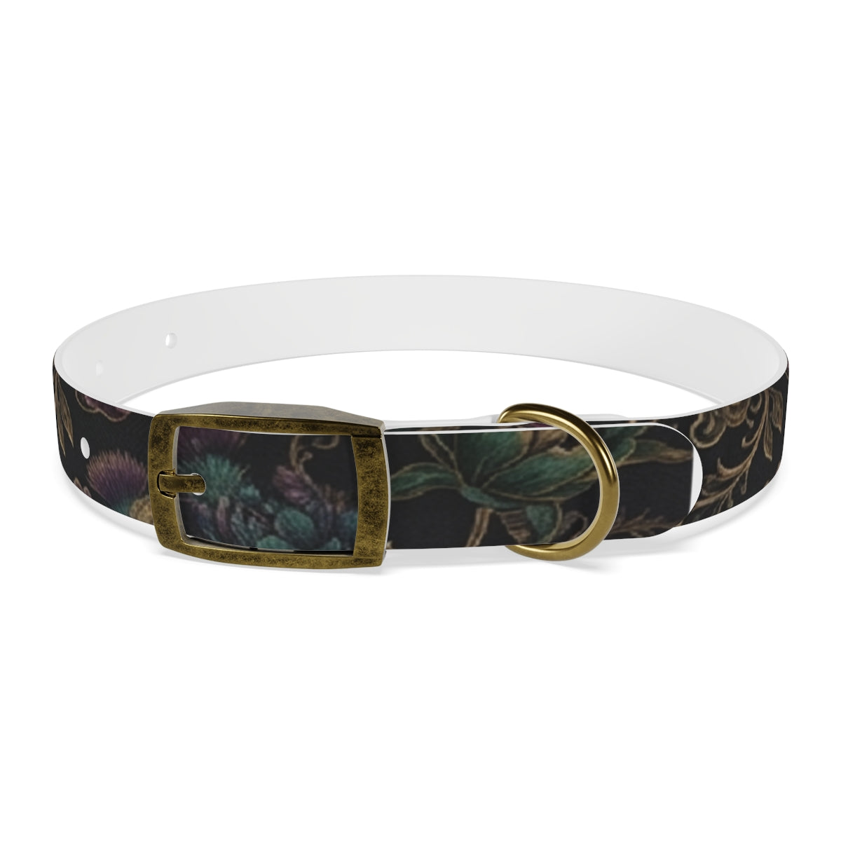Personalized Botanical Dog Collar