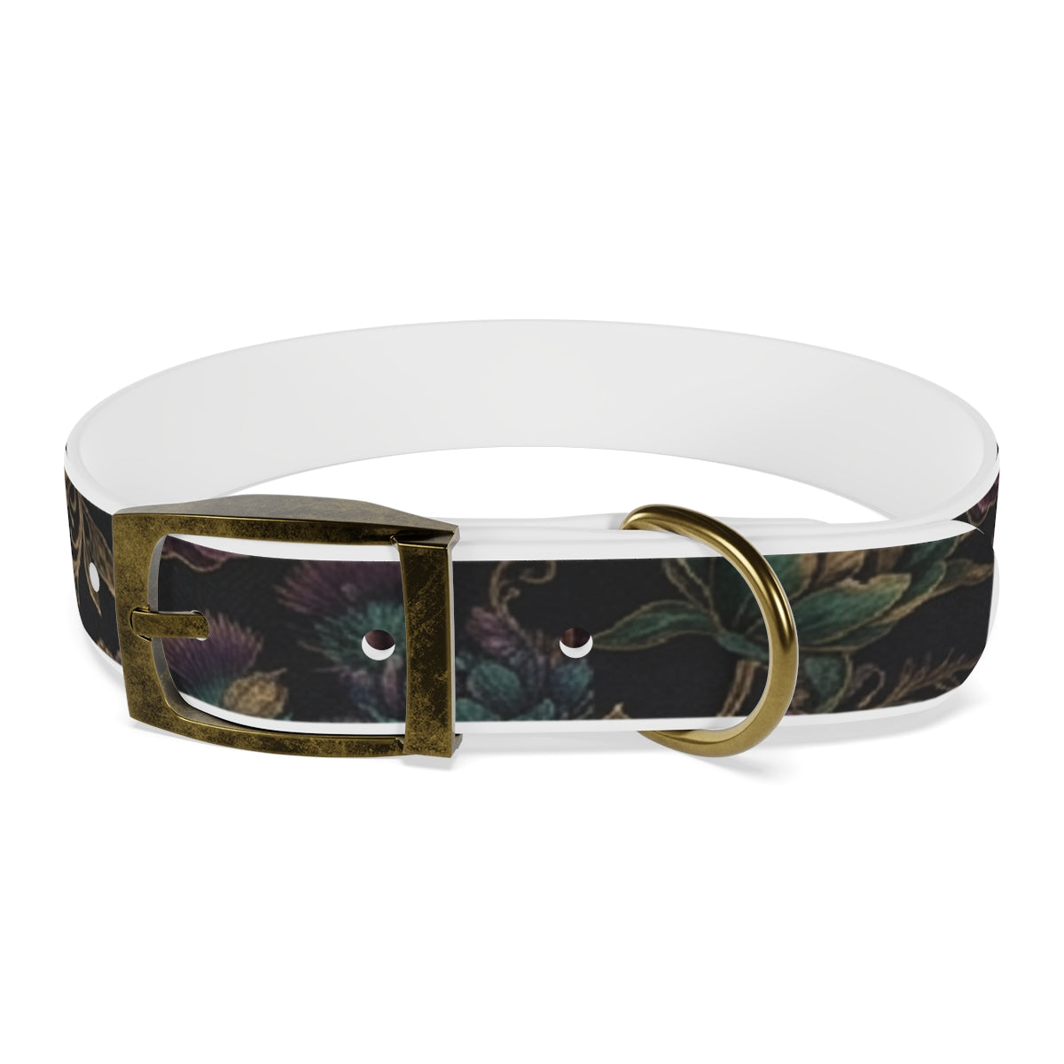 Personalized Botanical Dog Collar