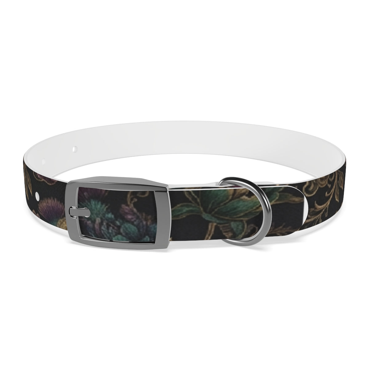 Personalized Botanical Dog Collar