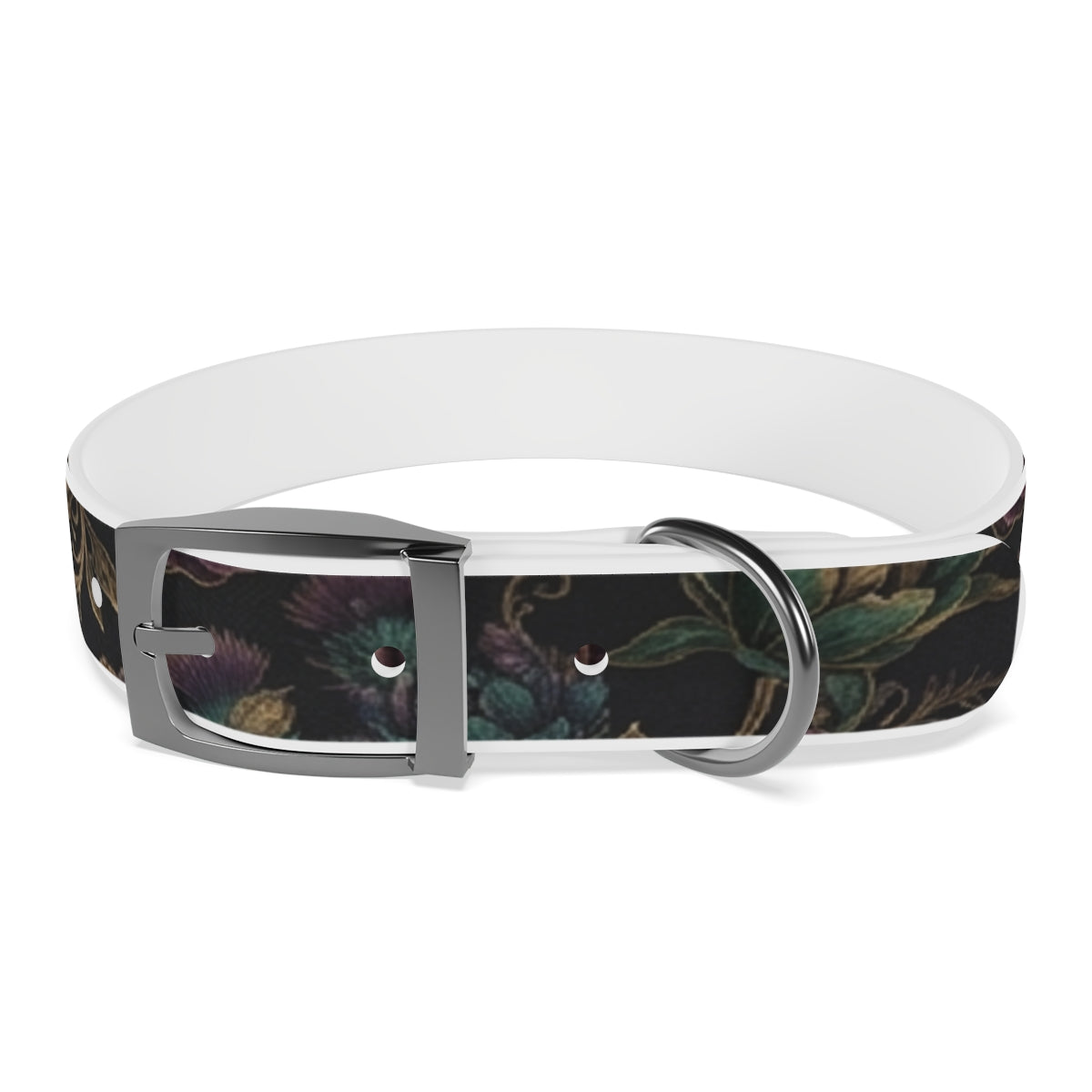 Personalized Botanical Dog Collar