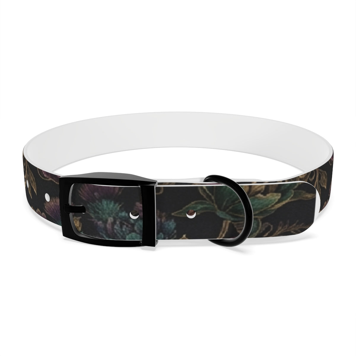 Personalized Botanical Dog Collar