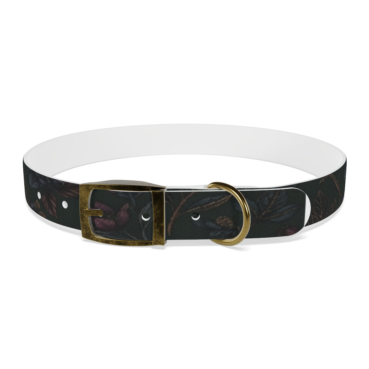 Personalized Botanical Dog Collar