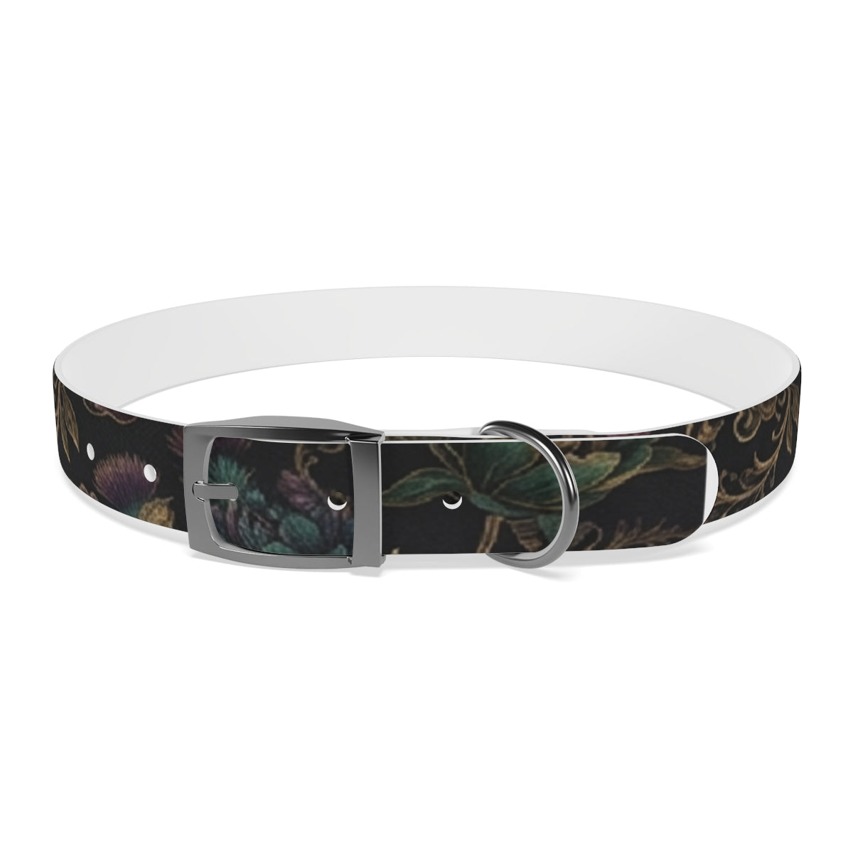 Personalized Botanical Dog Collar