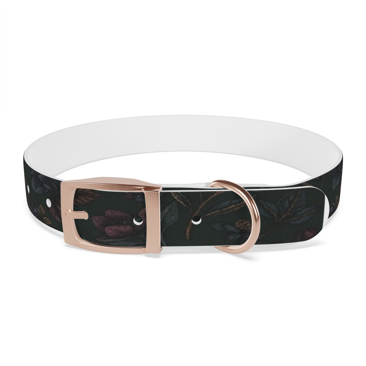 Personalized Botanical Dog Collar