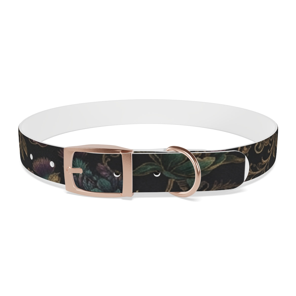 Personalized Botanical Dog Collar