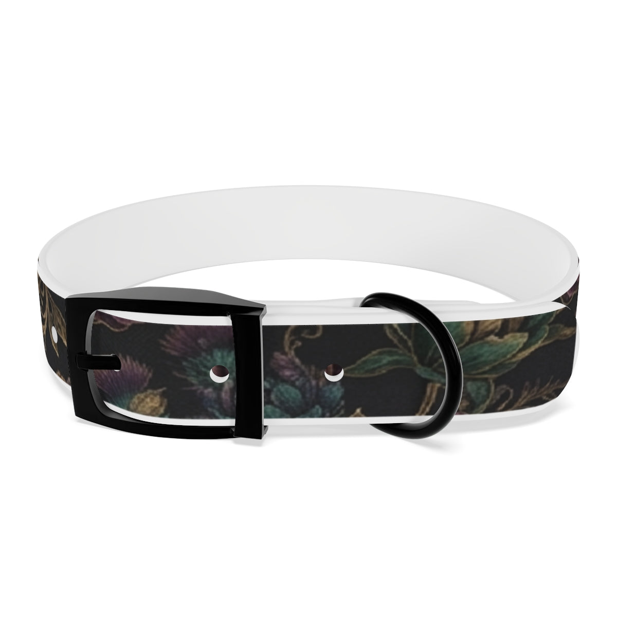 Personalized Botanical Dog Collar