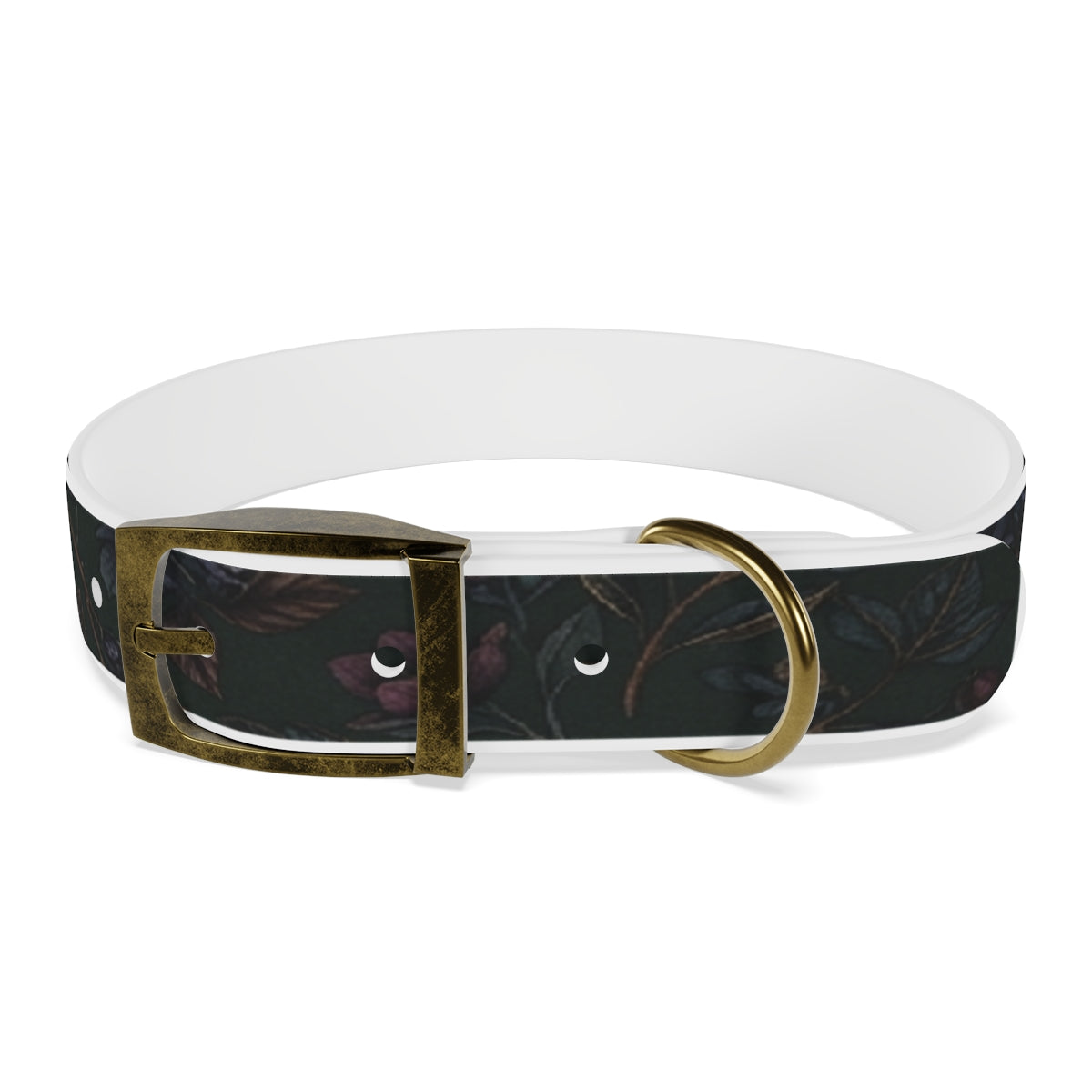 Personalized Botanical Dog Collar