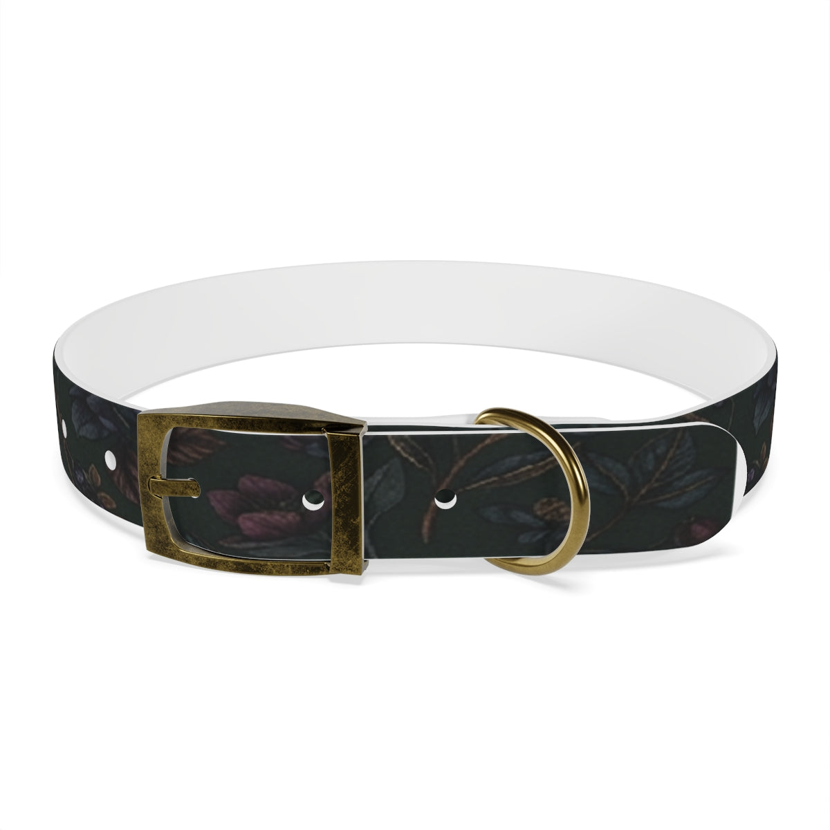 Personalized Botanical Dog Collar