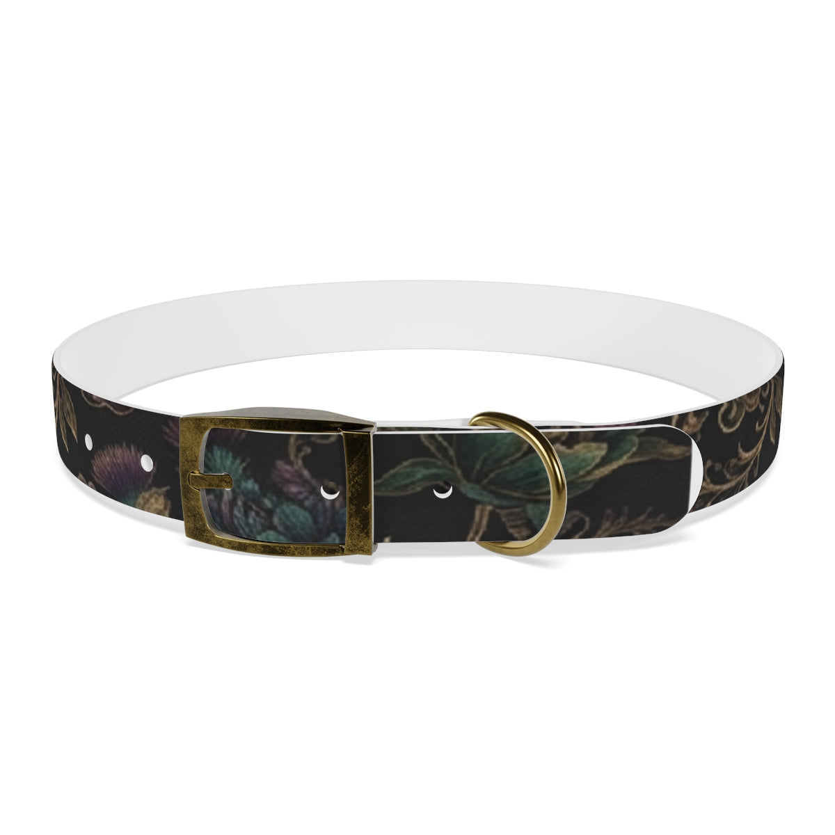 Personalized Botanical Dog Collar