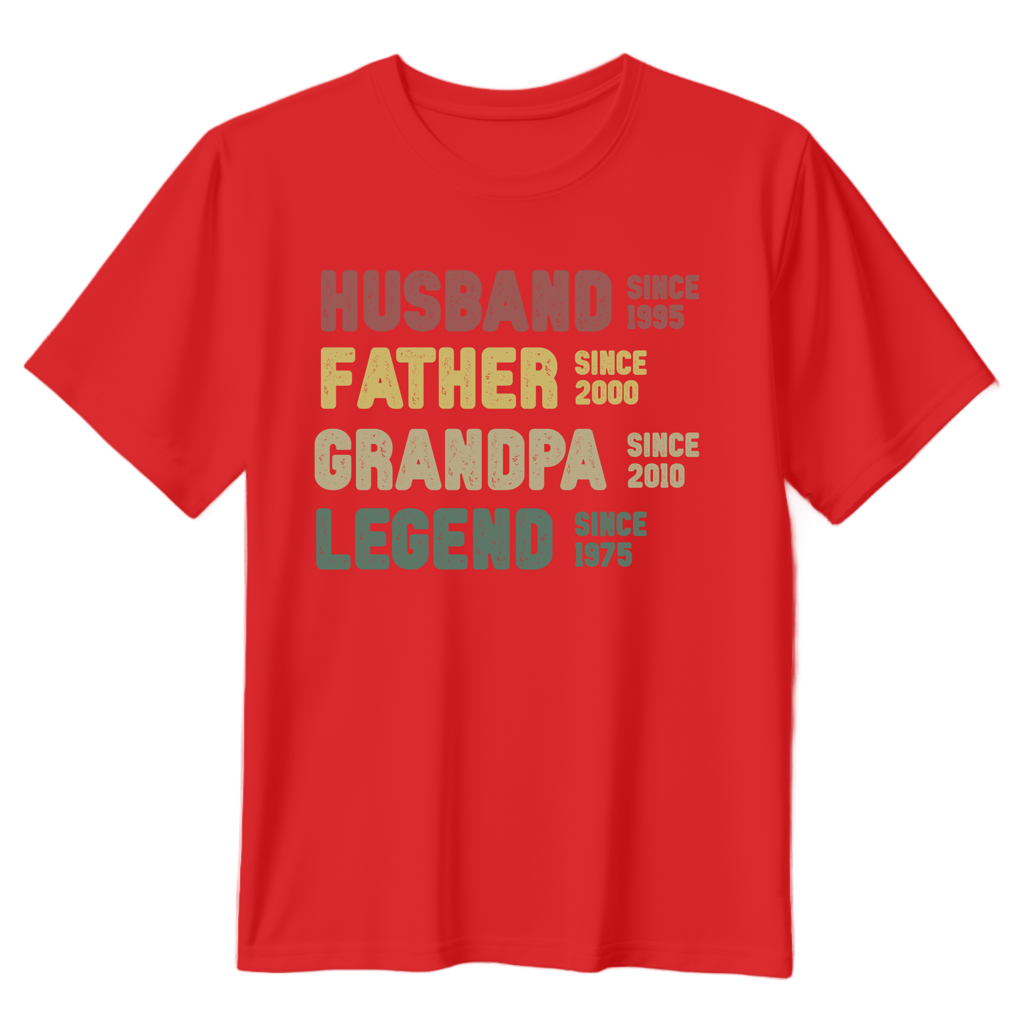Legendary Husband Father Grandpa T-Shirt - Perfect Gift for Dads and Grandpas