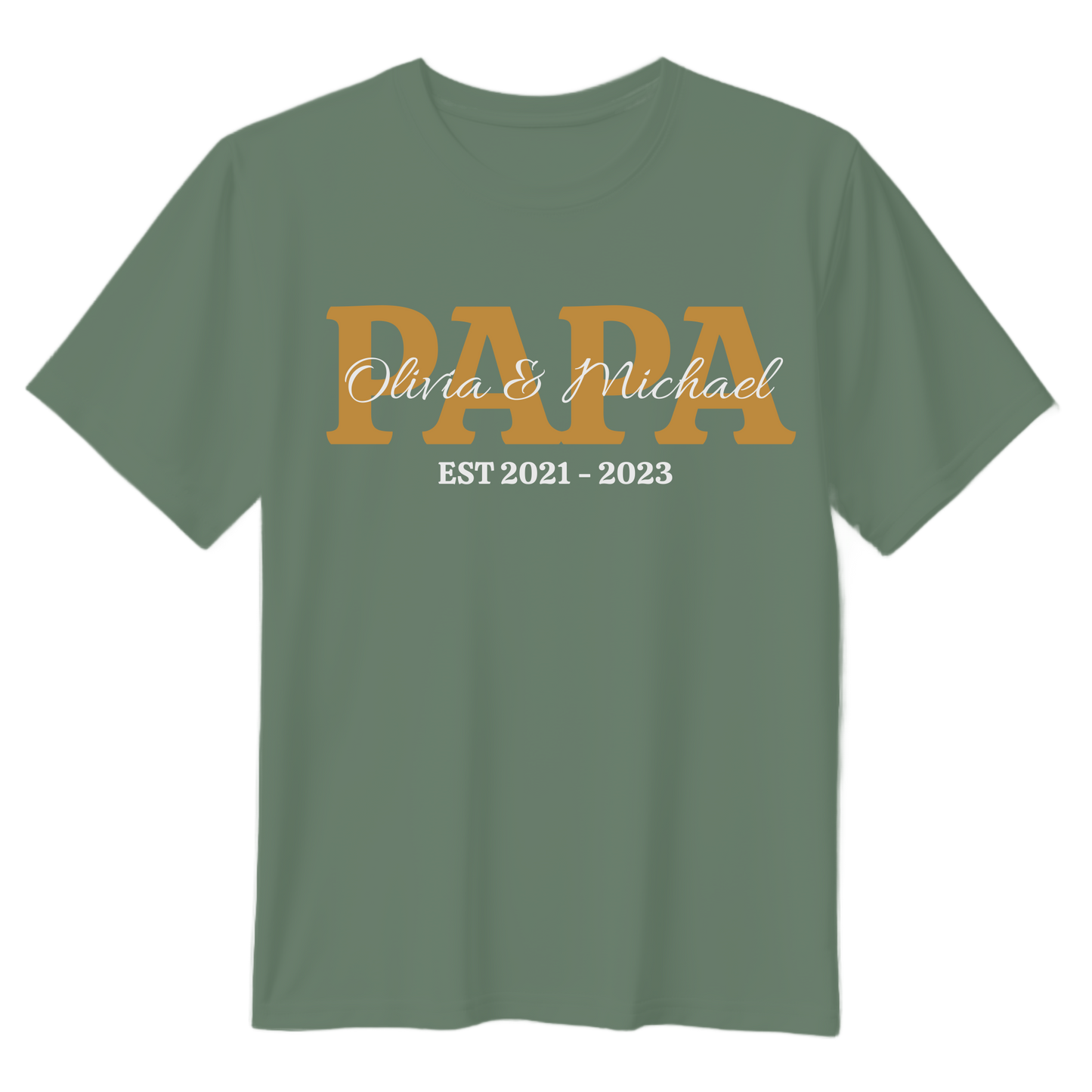 Customizable Papa T-Shirt - Perfect Gift for Dads