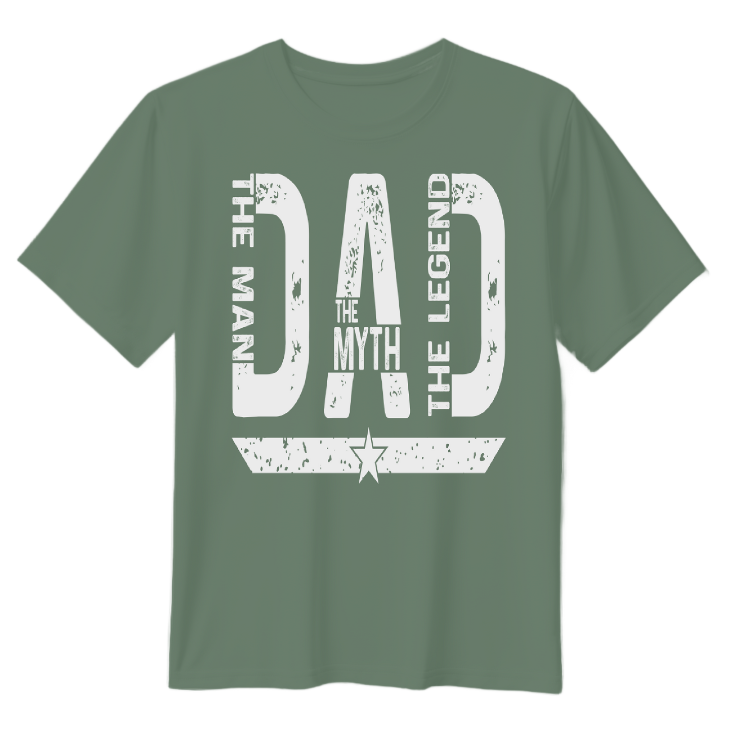 Dad The Man The Myth The Legend Unisex T-Shirt - Perfect Gift for Father's Day