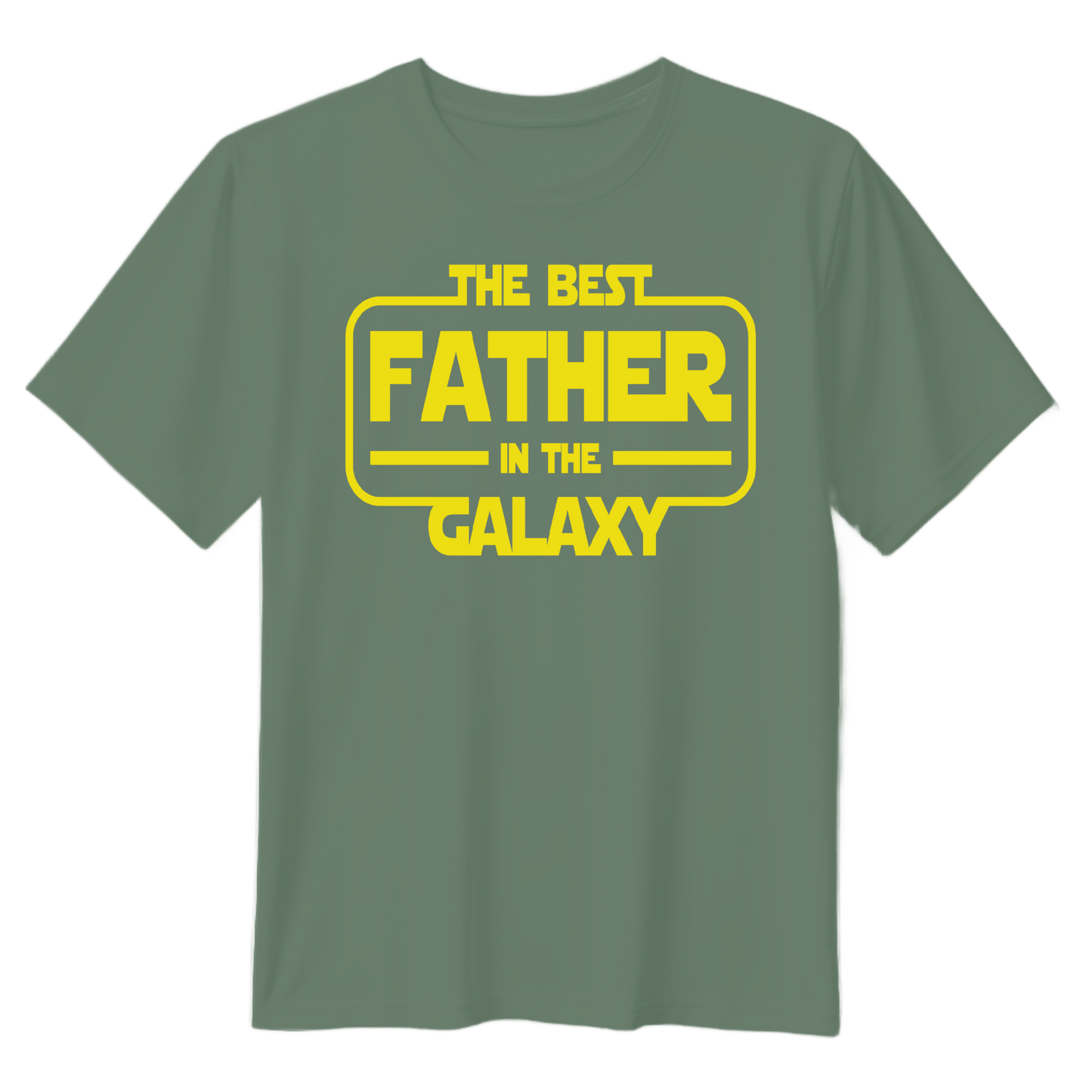 The Best Father In The Galaxy T-Shirt - Perfect Gift for Dad
