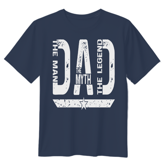 Dad The Man The Myth The Legend Unisex T-Shirt - Perfect Gift for Father's Day