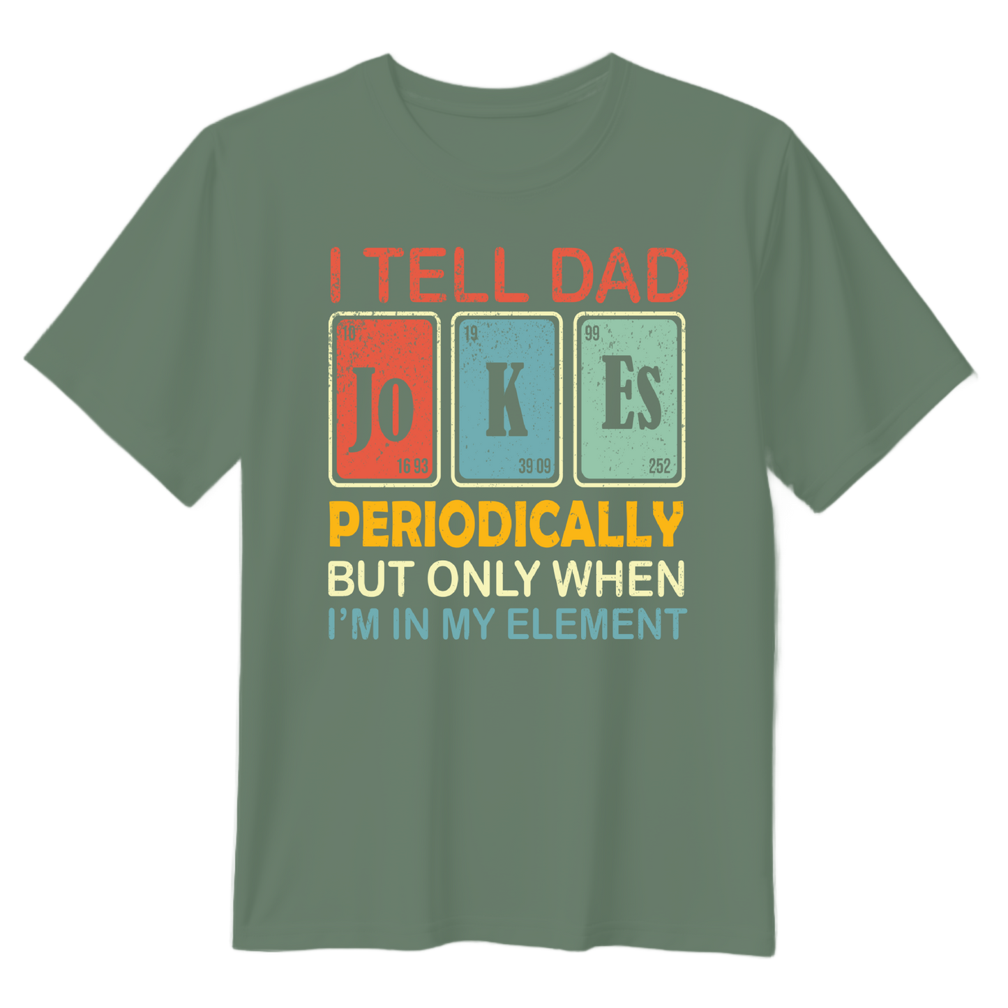 I Tell Dad Jokes Unisex T-Shirt - Perfect Gift for Dads