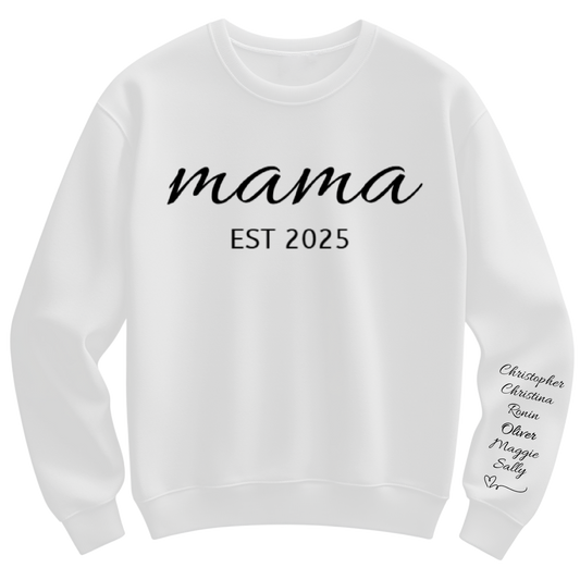 Personalized Mama Est 2025